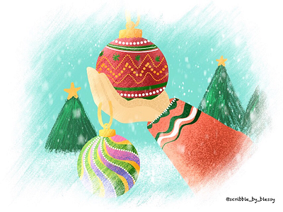 Christmas Time animation animator artist christmas tree colours colors comic design digitalart digitalartist drawing dribbble dribbble best shot illustration logo vector