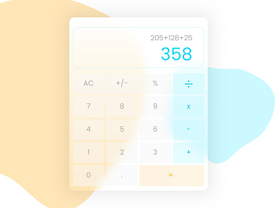 RAMESH | CALCULATOR-1 | #DailyUI - 04