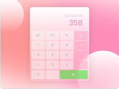 ARK | CALCULATOR-2 | #DailyUI - 04