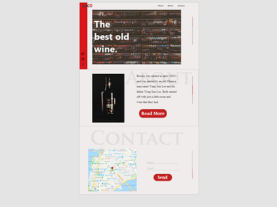 Loco wine shop adobexd branding design desktop flat illustration minimal product productdesign typography ui uidesigner ux uxdesigner web webdesign website website design