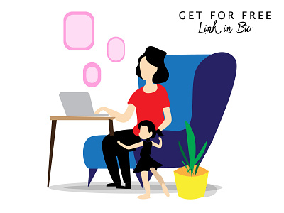 Work from Home Save World - Get Free Vector Now! branding corona virus corona warriors coronavirus covid19 creative design digital illustration flat illustration free download free illustration free vector graphic design illustration illustration art modern stylish ui vector work from home