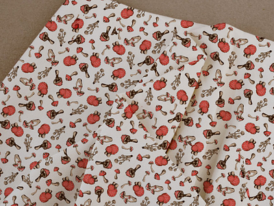 Mushroom fabric