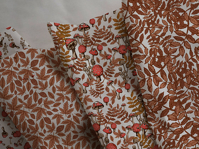 Autumn fabric collection