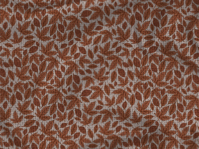 Leaf cotton fabric