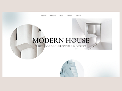 BUREAU OF ARCHITECTURE & DESIGN concept landingpage minimal ui user interface ux webdesign webdesigner website website design