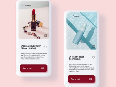 Lancome mobile app lancome mobile app mobile design