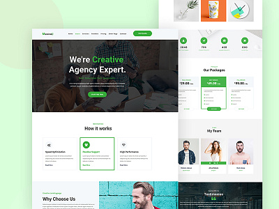 Massivex - Multipurpose Business Landing Page Template