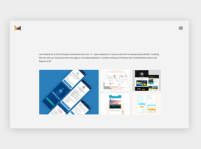 My new web-portfolio design interaction design minimal responsive website ui web