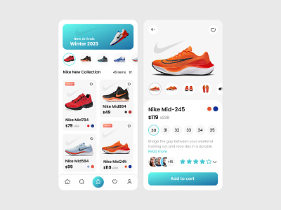 Nike shoes Lab application appui design dr dribbble figma graphic design graphic designer ui uiux userinterface