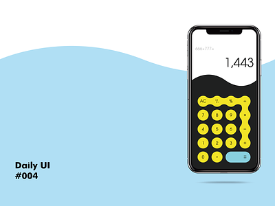 Daily UI challenge#004 Calculator