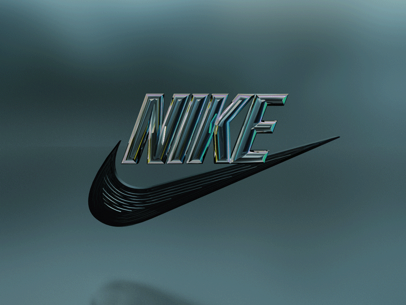 3D Nike logo Exploration by Max Bruns on Dribbble