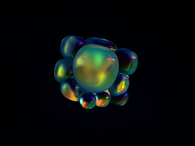 Balls that can't escape 3d 3d art art c4d c4dfordesigners cinema4d color colors design shapes