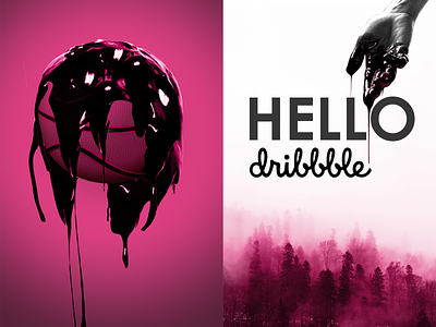 Hello Dribble anyjson art design dribbble hello hello dribble icon illustration logo oil photoshop top ui ui ux