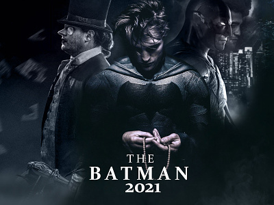 The Batman 2021 Movie Poster Edit 2021 batman branding design movie poster photoshop photoshop art ui ux