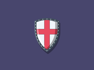 Medieval Shield Flat Illustration digital illustration flat flat design flat illustration flat illustrations flat illustrator flatdesign illustration illustration art illustration design illustration digital illustrations medieval protection shield simple simple illustration weapon