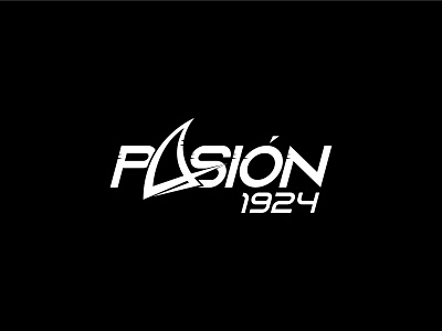 Pasion1924 Logo (Black and White)