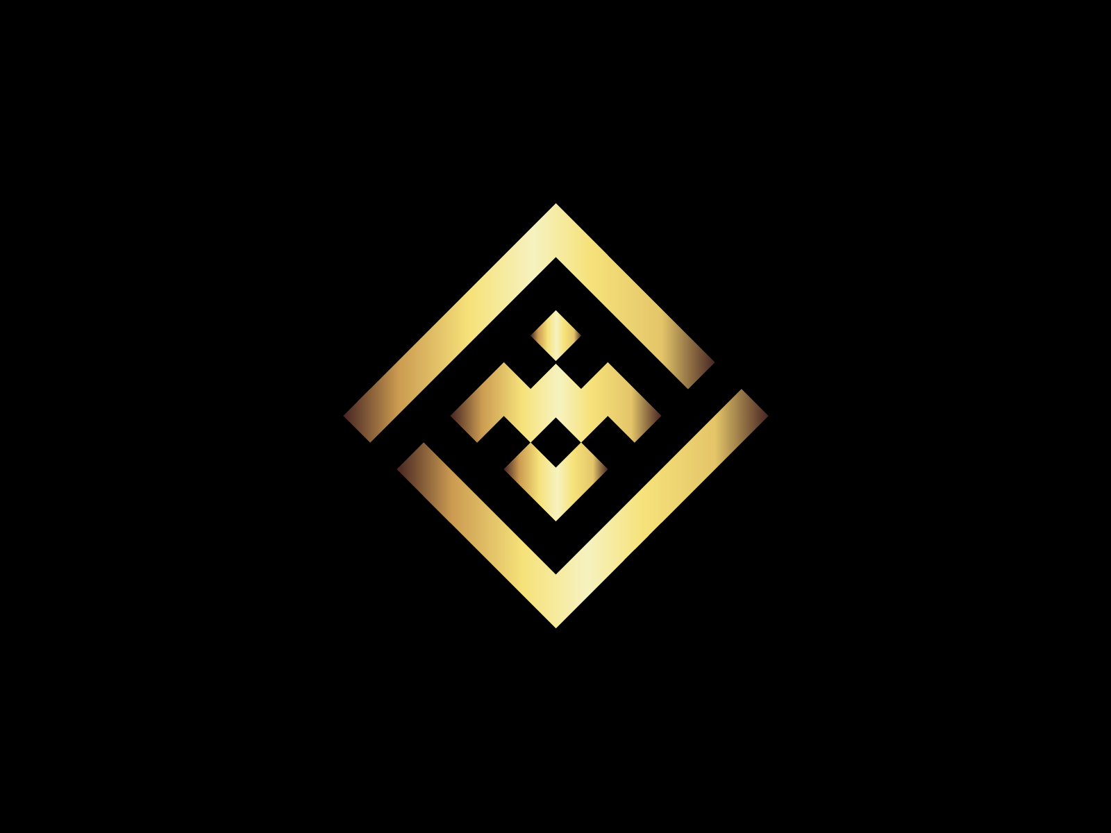 Gold Hawk Logo by KH Studio on Dribbble