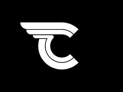 Nitro Tire C Logo Black and White