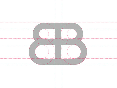 BB Monogram Logo Grid