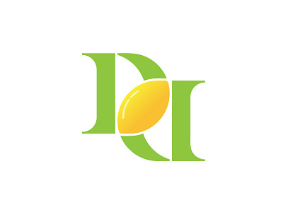 DD Lemon Monogram Logo
