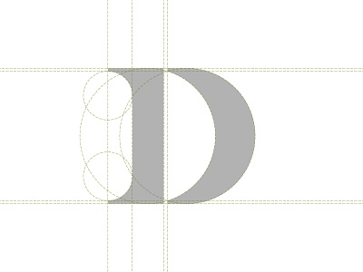 DD Lemon Monogram Logo Grid