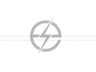 E Electricity Lettermark Logo Grid