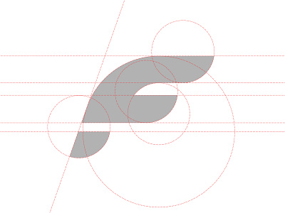 F Lettermark Logo Grid