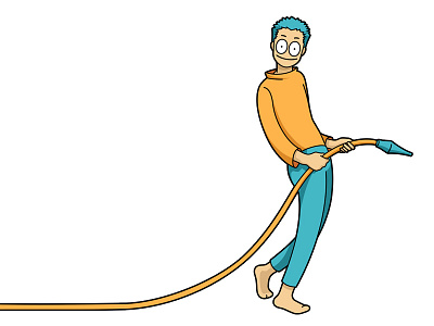 The Hoseboy illustration