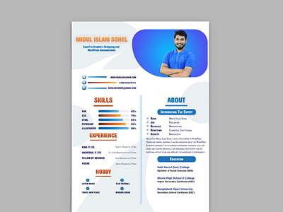 Resume Design In Illustrator cv resume resume cv resume design resume template