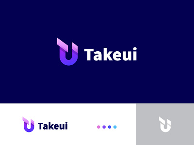 Takeui Logo Design branding business color design digital illustration logo product vector vibrant