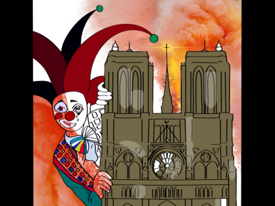 Ave Maria🙏 cathedral dribbble france graphic design illustration notre dame notre dame cathedral notre dame de paris paris world heritage