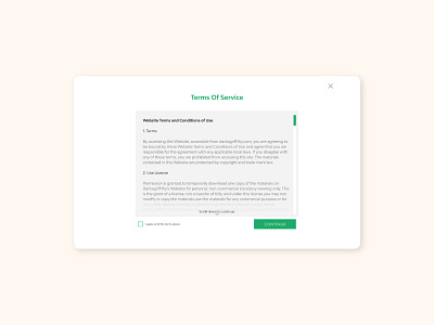 Daily post 89 terms of service ui uidaily uidailychallenge uidesign uidesigner uiinspiration