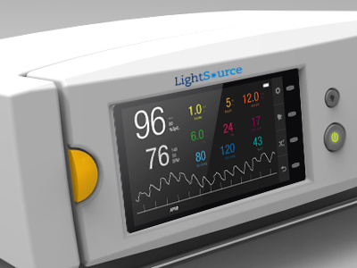 Medical Monitor id ui