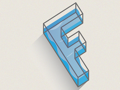 F - 36Days of type 36 days of type illustrator letter f lettering type vector artwork