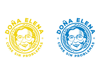 Doña Elena Logo badge badge logo branding illustration illustrator logo vector vector artwork