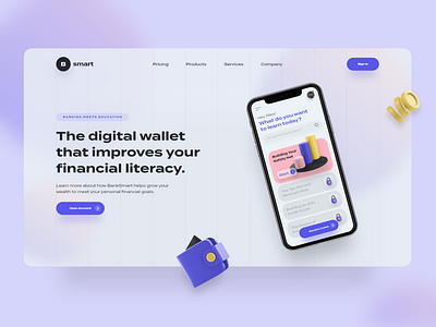 Screen Per Day—018 3d 3dillustration app bank bank app banking desktop illustraion ui ui design visual design web web design