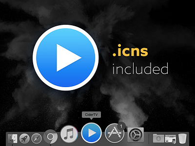 CiderTV Icon app app icon appletv cidertv desktop macos remote