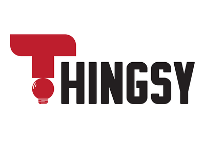 Thingsy branding design flat icon logo typography