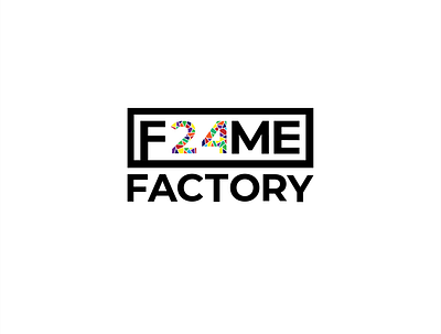 24 FRAME FACTORY branding design icon logo minimal typography