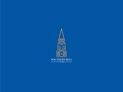 Southern Bell Living (Real Estate) Logo branding design flat icon illustration logo minimal monoline monoline logo