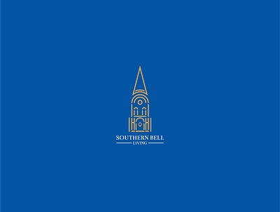 Southern Bell Living (Real Estate) Logo branding design flat icon illustration logo minimal monoline monoline logo