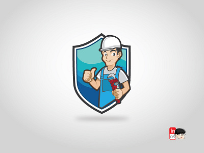 Plumber Man adobeillustrator brand branding design designer esport esportlogo icon illustration logo logo 2d logo for sale logos logos idea mascot plumber logo ui ux vector work