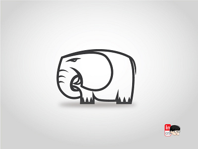 Elephant logo adobeillustrator animal brand branding design designer elephantlogo icon illustration logo logo 2d logo animal logo for sale logos logos idea vector