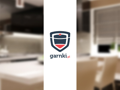 garnki.pl branding fire garnki kitchen logo