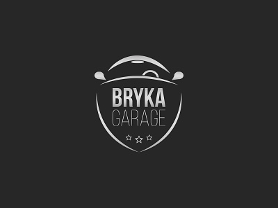 logo Bryka Garage brand car design garage logo