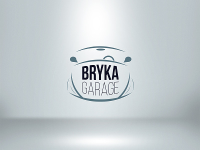 logo Bryka Garage v2 brand car design garage logo