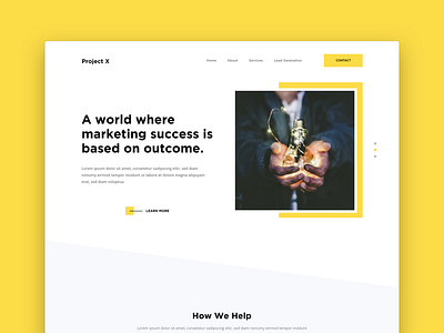 Digital Agency Website design digital home minimal ui ux web