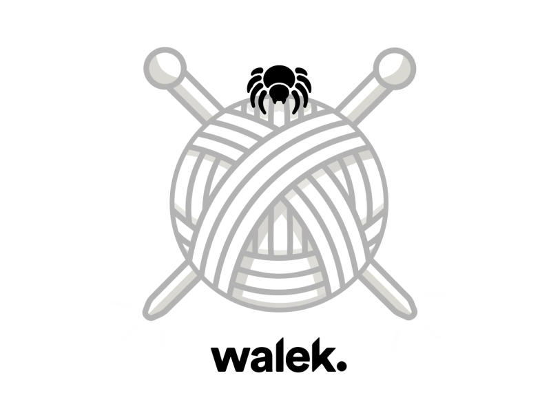 Walek Logo after effects animated gif animation branding design illustration illustrator logo spider