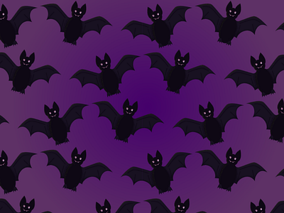 Cute little bats halloween bats cute night violet