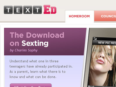 LG Text Ed Homepage